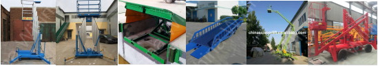 China electric hydraulic mobile scissor lift for street lamp maintenance