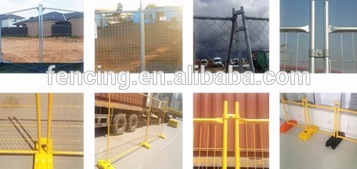 Mobile Construction Site Outdoor Fence / Temporary Welded Metal Fence Panels for Sale ( factory price)