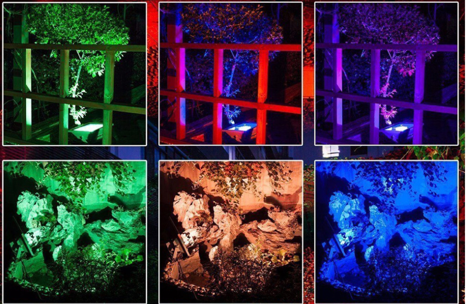 WS2811 outdoor decoration Flood light digital full color changing led reflector