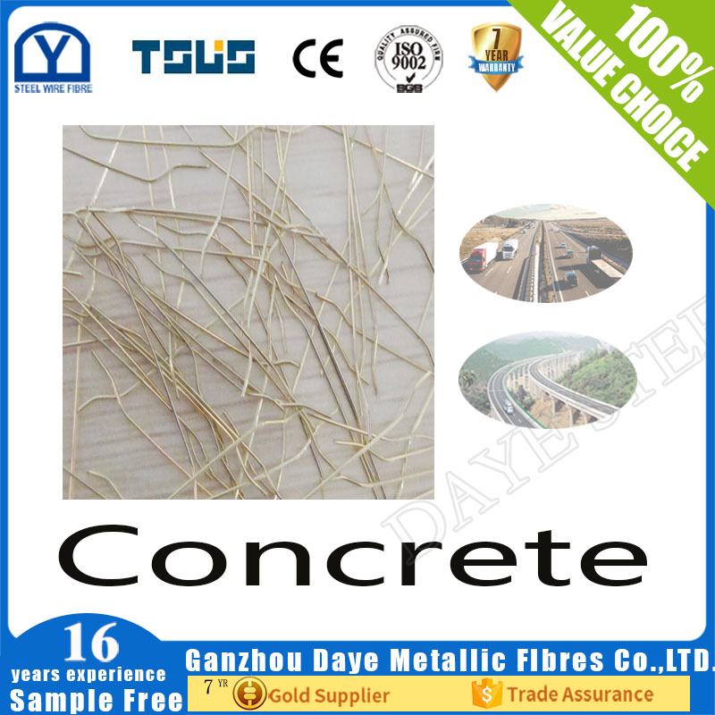 China Suppliers Copper Coated Hooked Ends Steel Fiber China Suppliers Copper Coated Hooked Ends Steel Fiber