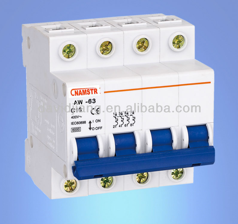 c45 mini circuit breaker mcb 1P,2P,3P,4P