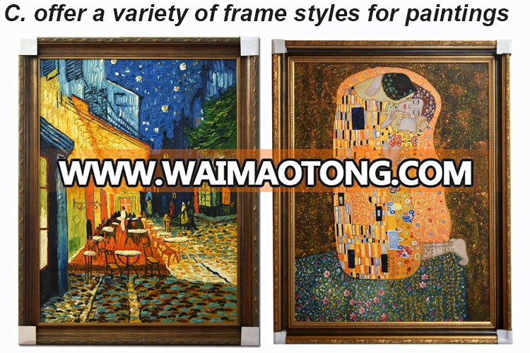 Customized hand made minimum wall art portrait interior decoration painting