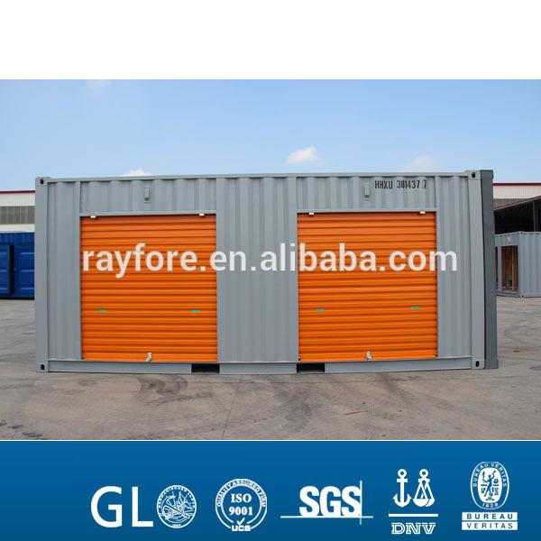 20ft roller shutter door container for self storage