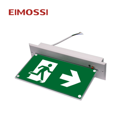 Printing small quantities running man exit sign for Restaurants & Hotels