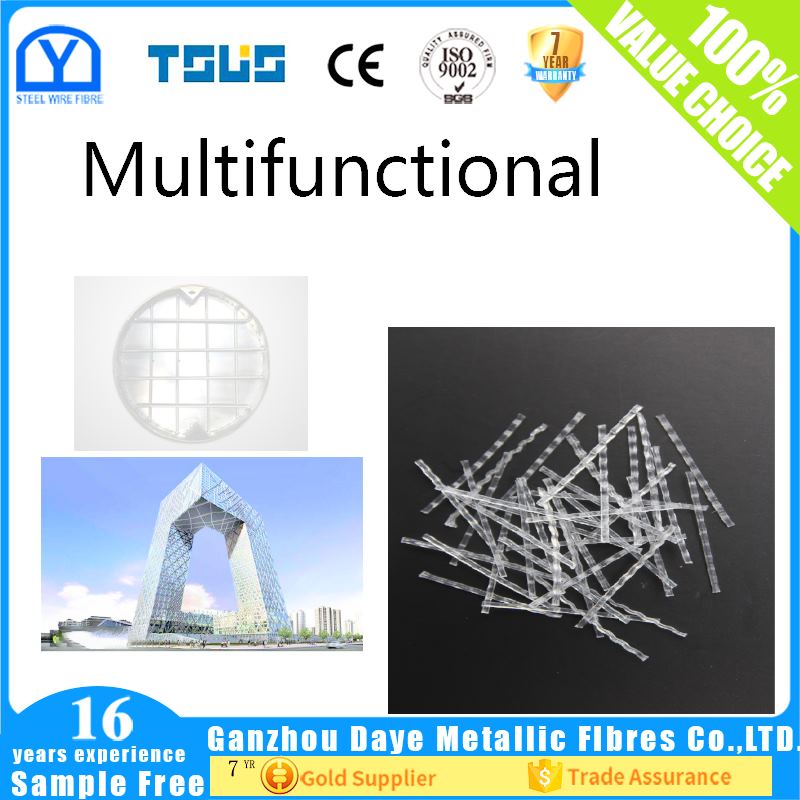 PP Fibers Made in China Hot-sale and Uesd in Building Material