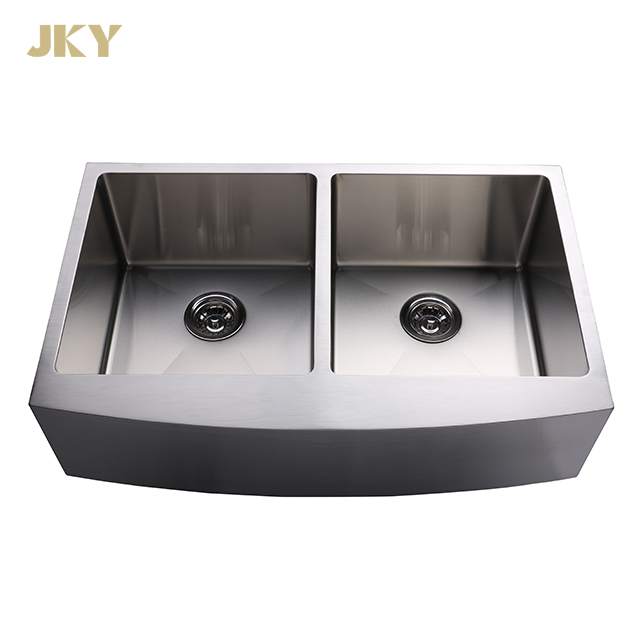 Front Farmhouse Supplier Factory 5050 Double Kitchen Sink Basin