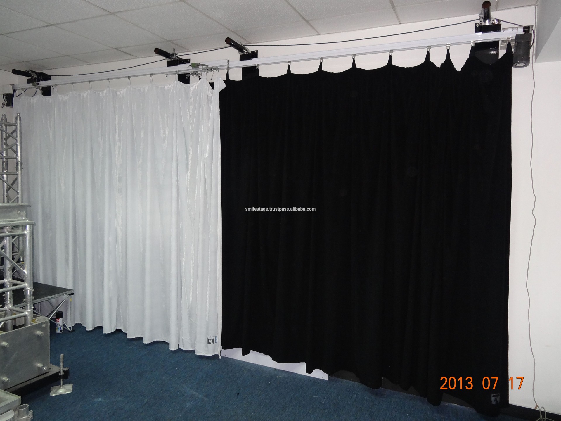 Conference Room Decoration Motorized Electric Curtain Supplier