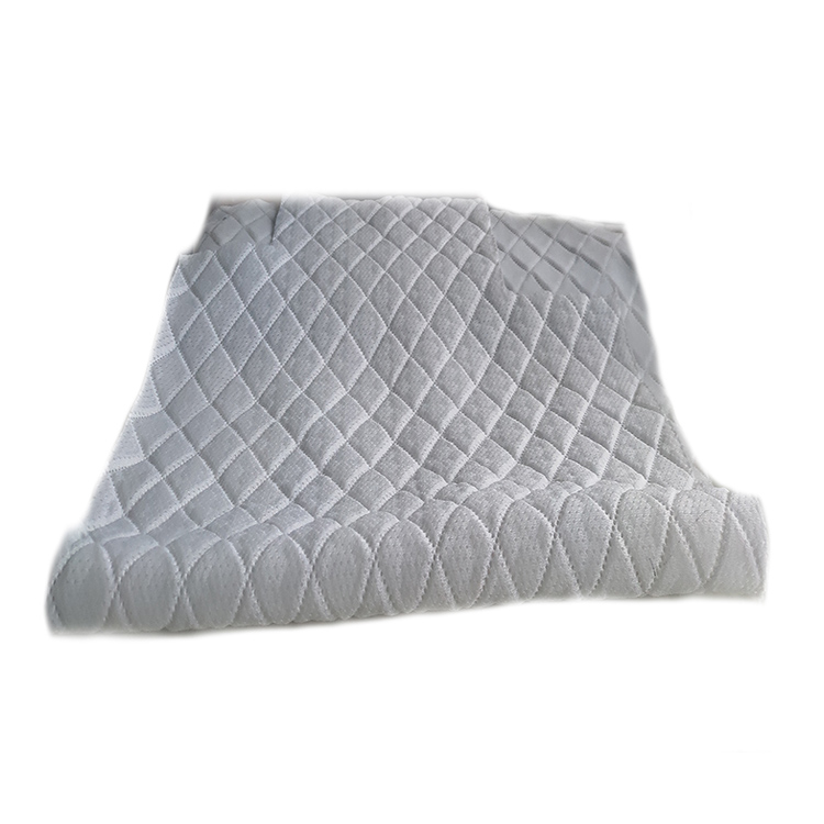 Simple Style 100%  Polyester White  Air Mesh Wall Cloth Bed Cushion Upholstery Fabric