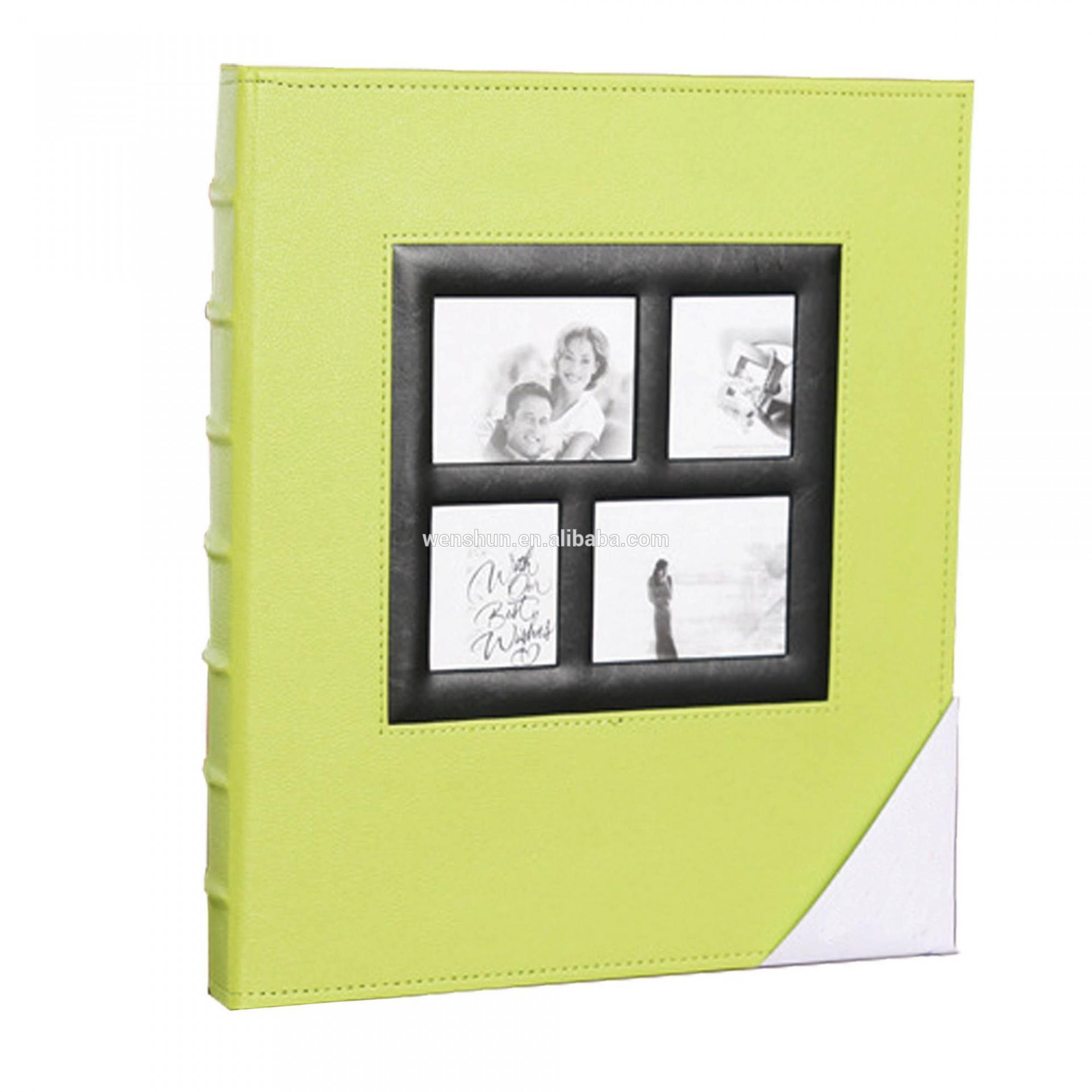 Extra Large Capacity Leather Cover Wedding Family Photo Albums Holds 500 4x6 Photos