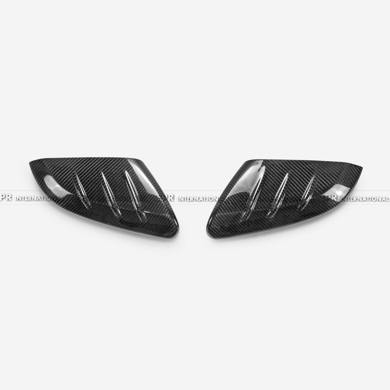 For Civic FK7 FC1 FK8 Type R MU Type Carbon Fiber Side mirror cover (Stiick on type)