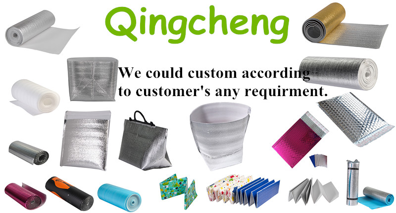 Anti-heat foil liner cooler bags for shipping goods