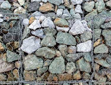 Pvc Coated 1x1x1 Stone Gabion Mesh for Gabion Retaining Wall