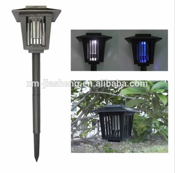 New LED Solar Anti-mosquito Lamp Creative Outdoor mosquito killer insect UV light for Home, Courtyard,Garden