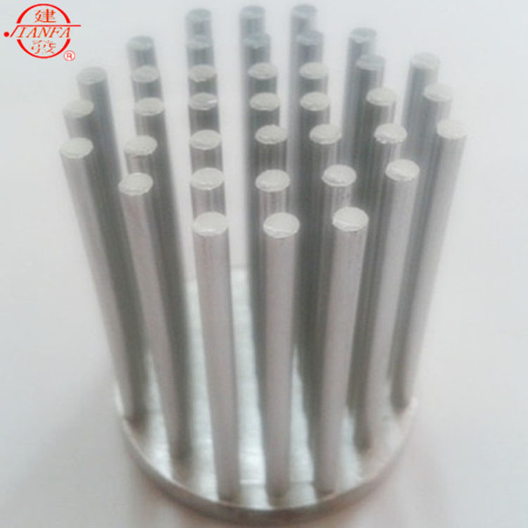 Hottest Cooper Cooling Fin Heat Sink Diameter 50mm