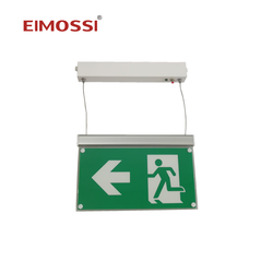 Printing small quantities running man exit sign for Restaurants & Hotels