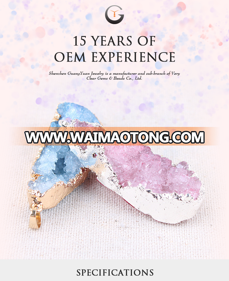 Druzy Gemstone Cabochon Stone Cabochons Made With High Quality Resin