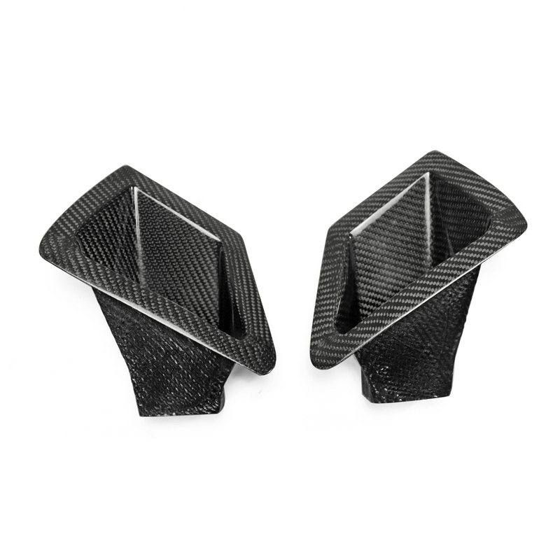 Carbon Fiber for Nissan 09 onwards 370Z Z34 Front Bumper duct set