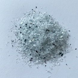 recycled 1-3mm 3-6mm  craft/terrazzo mirror chips crushed glass