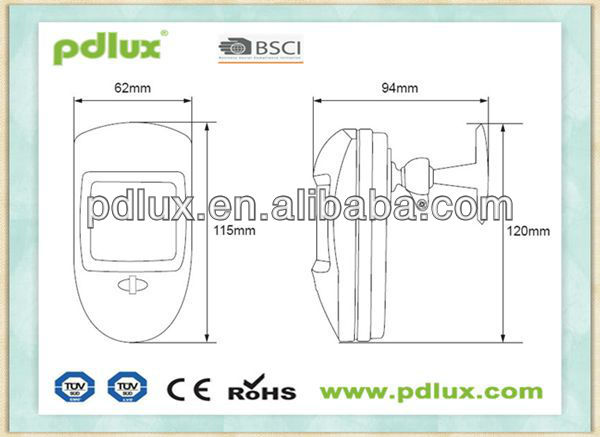 PD-AL8 person passive wireless infrared detector ningbo