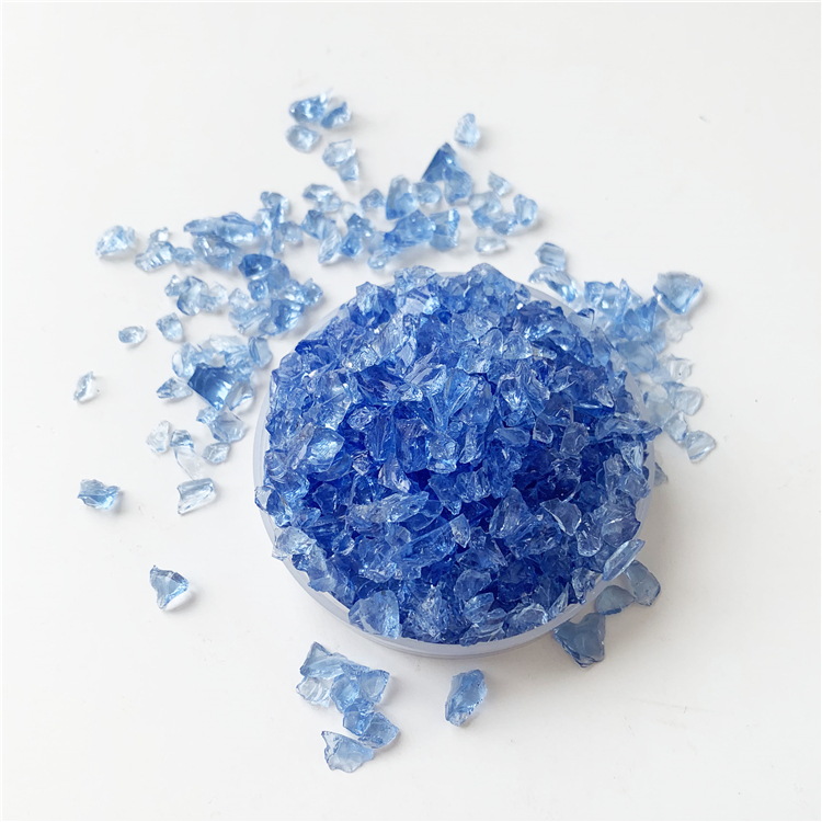 recycled 1-3mm 3-6mm  craft/terrazzo mirror chips crushed glass