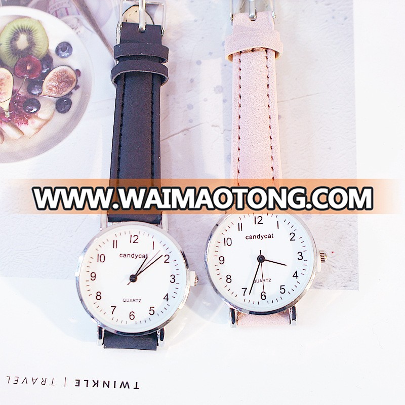 5 Color Retro Women's Watch Simple Casual Quartz Watch Waterproof Slim Men Women Couple Fashion & Casual Wrist Watch