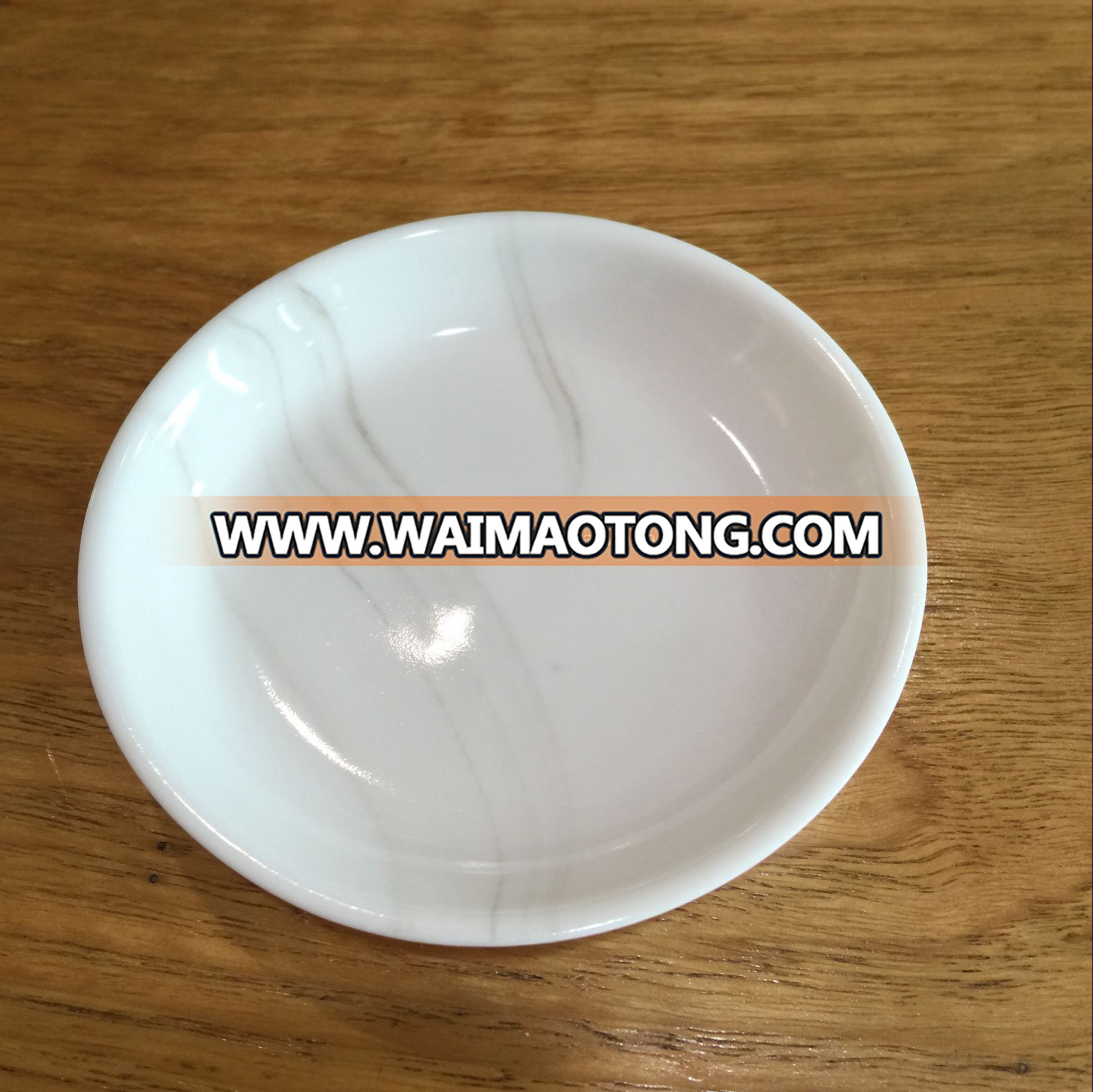 Unique Marble Dish Design Porcelain Ceramic Ring Holder Dish  for Wedding