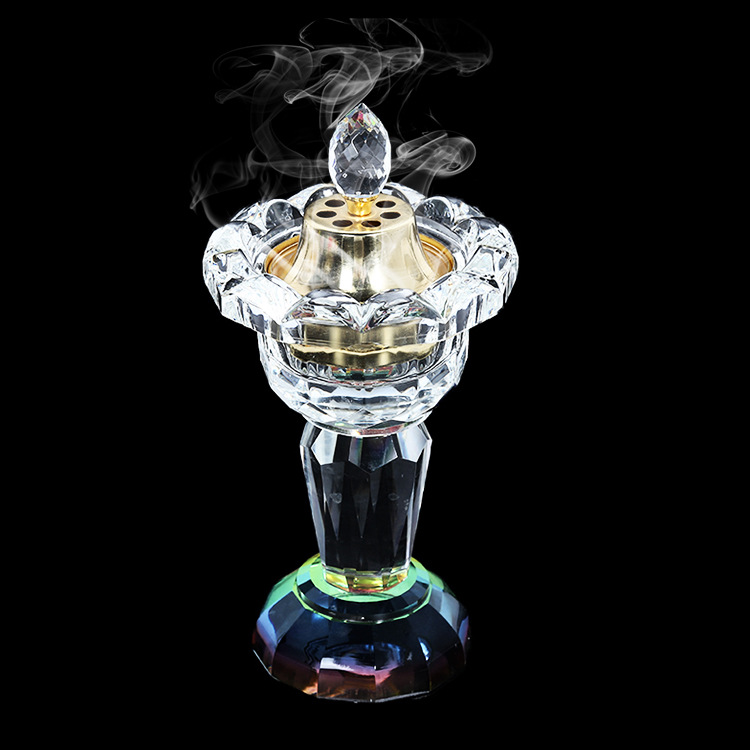 personalized arabian incense burner crystal for sale