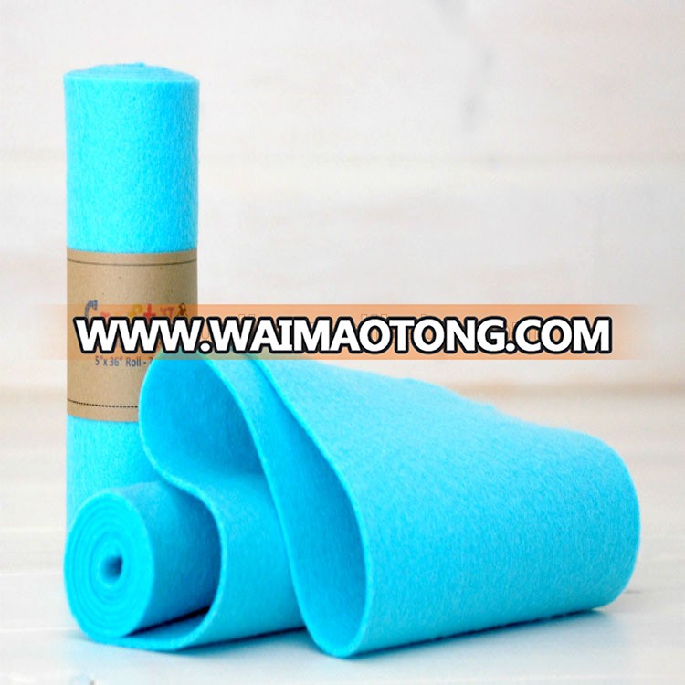 Wholesale nonwoven 100% Polyester Colorful Fabric Felt 3 mm