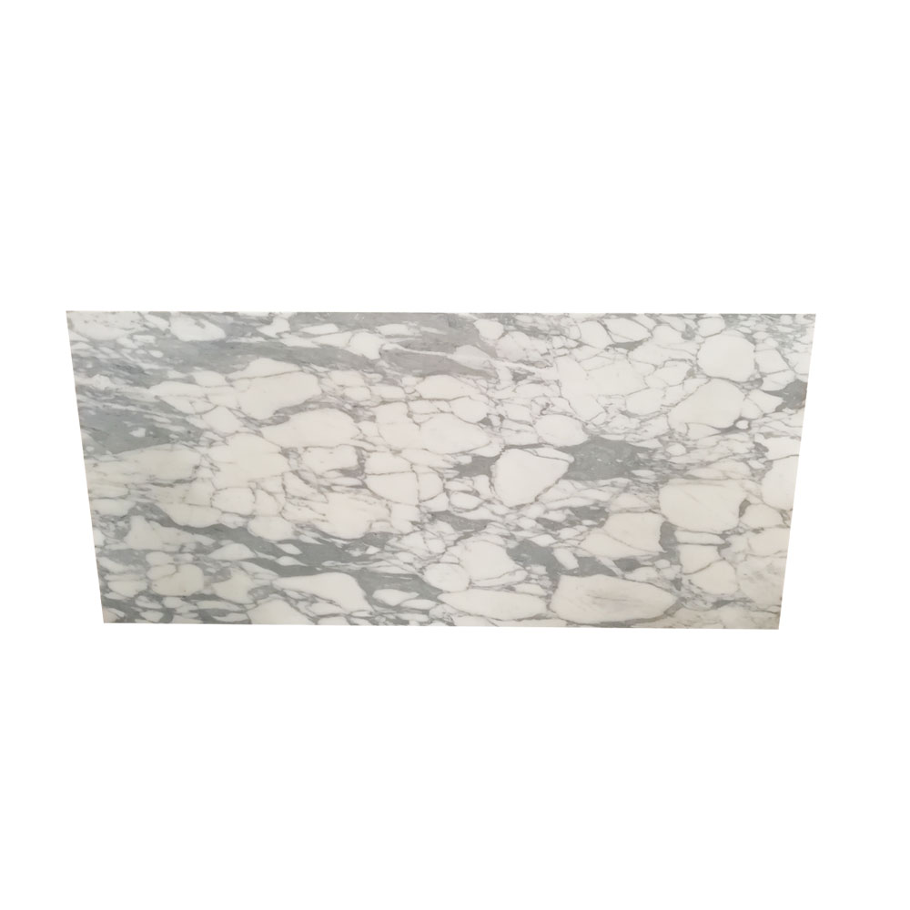 Cut to size Italian marble Arabescato Corchia white marble slab for countertop