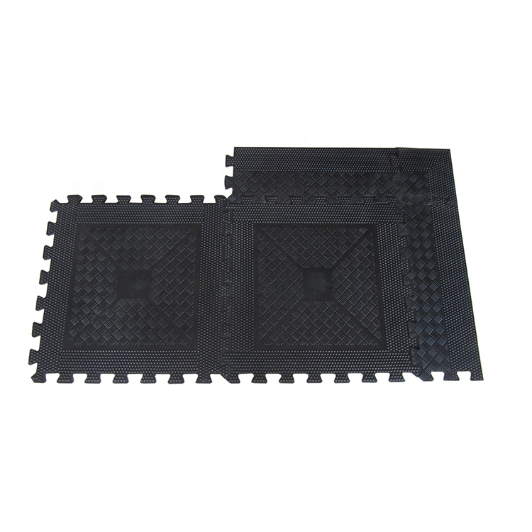 Commercial Rubber Flooring Fitness Interlocking Gym Rubber Mat