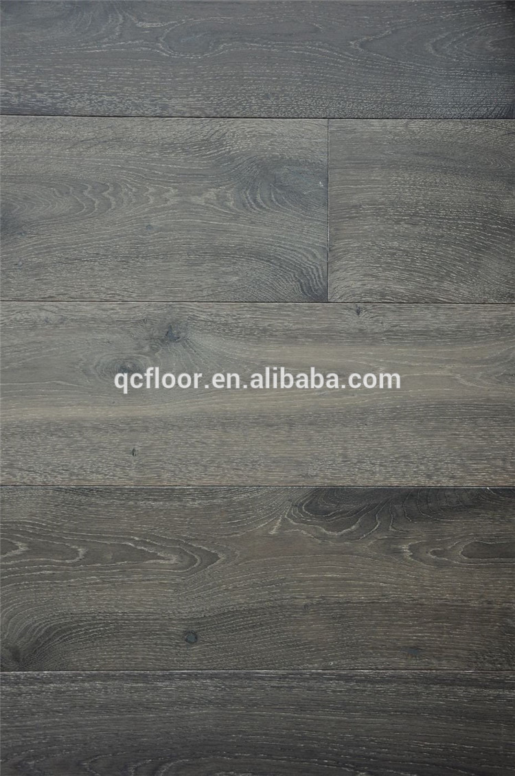 indoor oak engineering wooden timber floor, floating engineered hardwood flooring used for big house