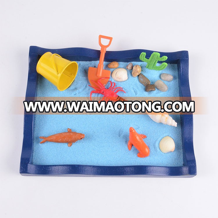 Factory Wholesale Custom Diy Beach Zen Garden Kit Sand