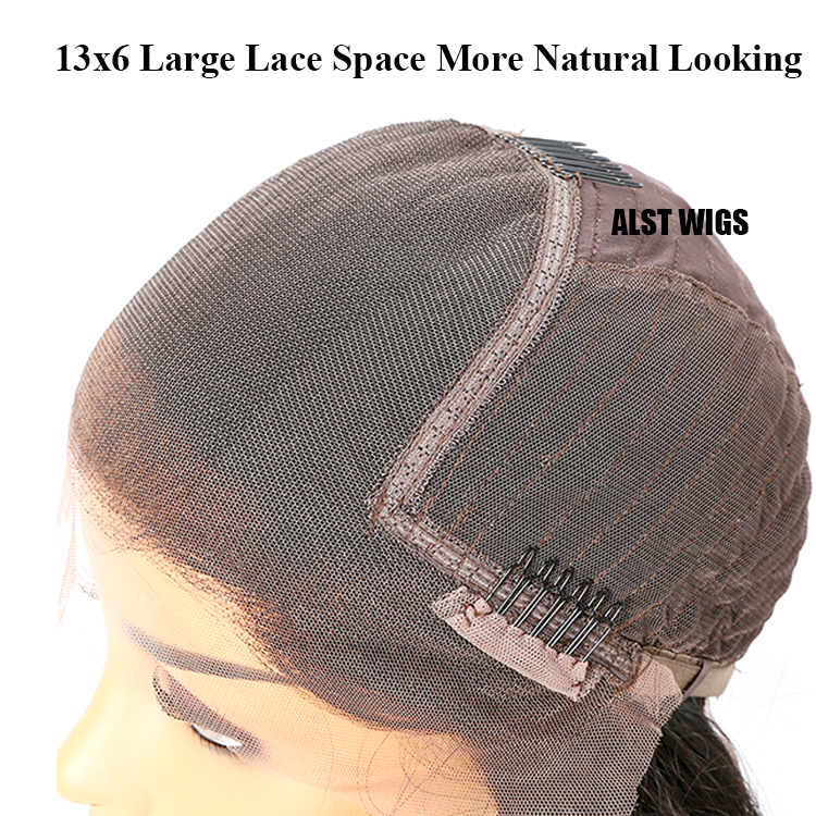 Wholesale Cuticle Aligned Unprocessed Vigrin Brazilian Human Hair Lace Front Wig 13x6 Pre Plucked Body Wavy Lace Frontal Wigs