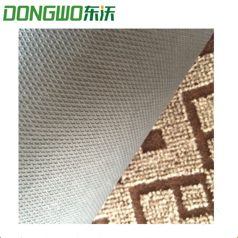 100% polyester Material  anti slip rubber outdoor carpet