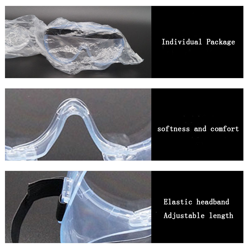 Factory sells  high quality anti-fog safety protective glasses