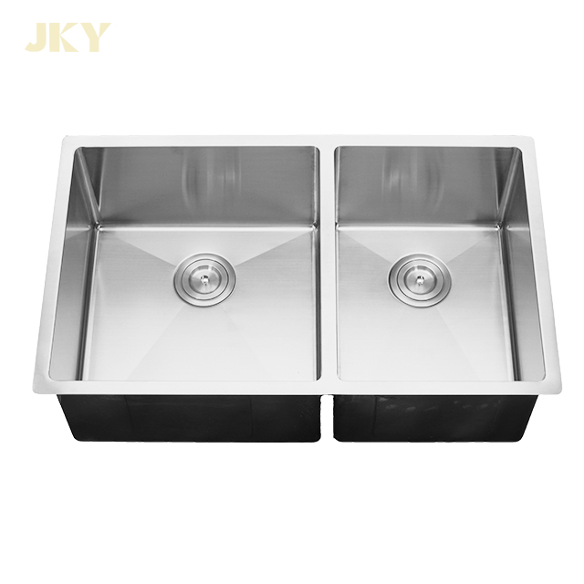 Undermoutn Double Premium Welding Handmade Industrial Stainless Steel Sink