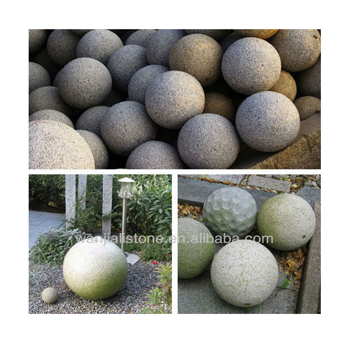 Natural Garden Stone Balls