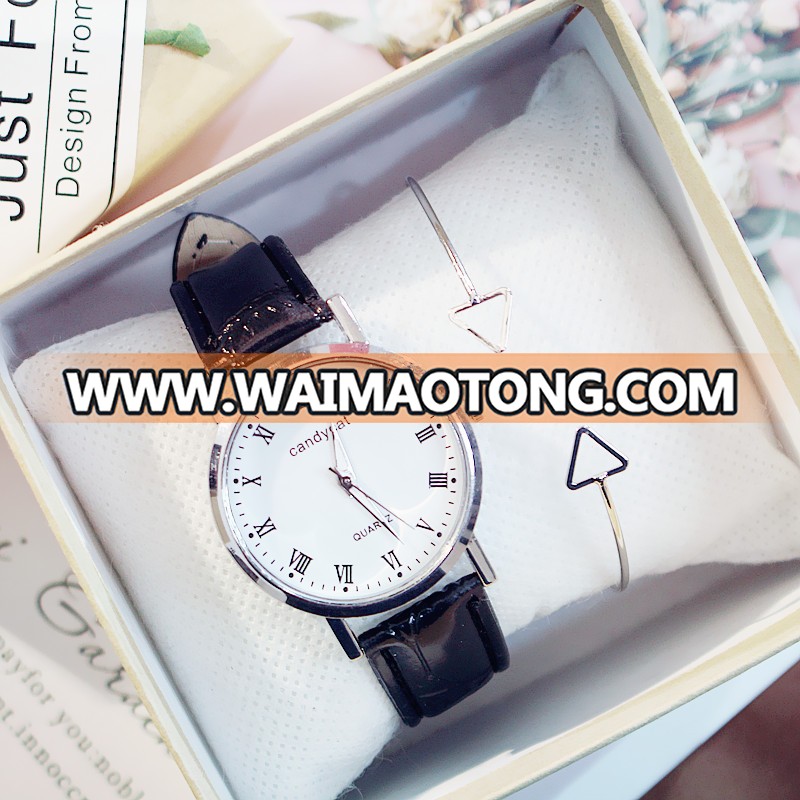 Fashion Watch Women Casual Atmosphere Korean Students Waterproof Simple Men's Watch Couple Watches