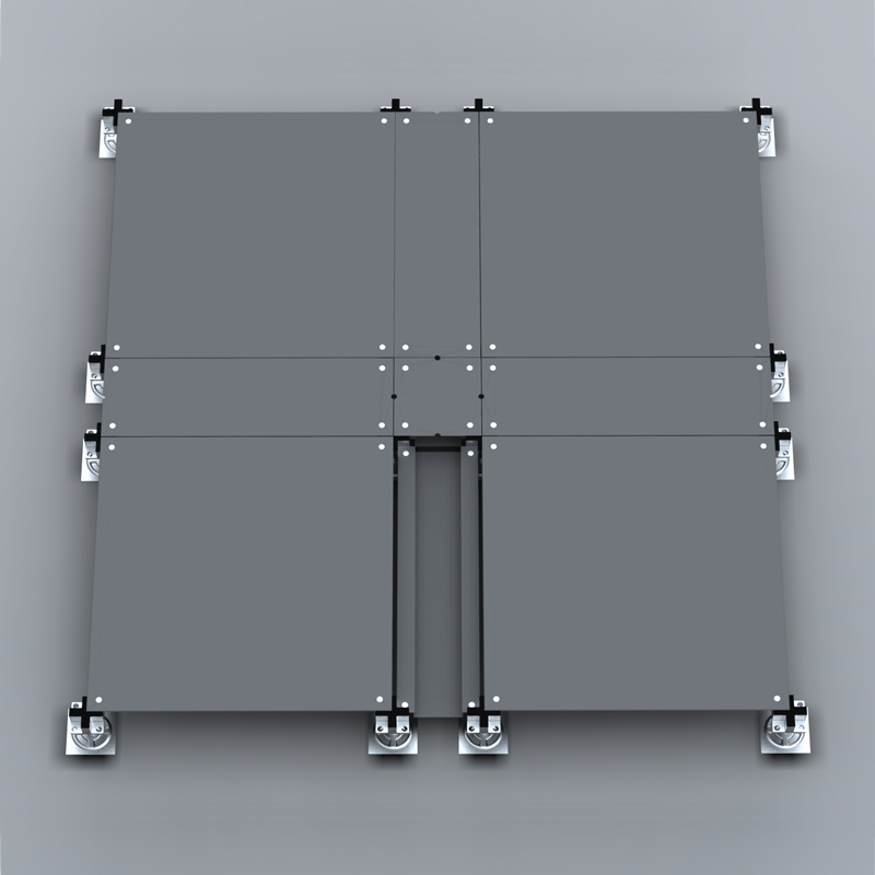 China product price list cement infilled raised access floor OA600 steel floor with customized sizes