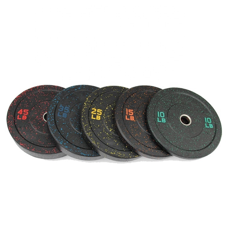 OKPRO Fitness Weight Lifting Plates Hi Temps Bumper Plates