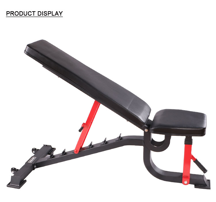 OKPRO Gym Bench Fitness Commercial Equipment Adjustable Weight Bench