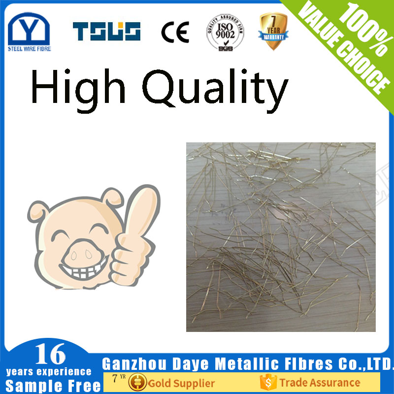 Copper Plate Steel Fiber with High Quality and Favorable Price for Building Materials