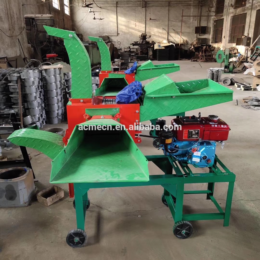 Animal Feed Chaff Cutter Straw Chopper Machine