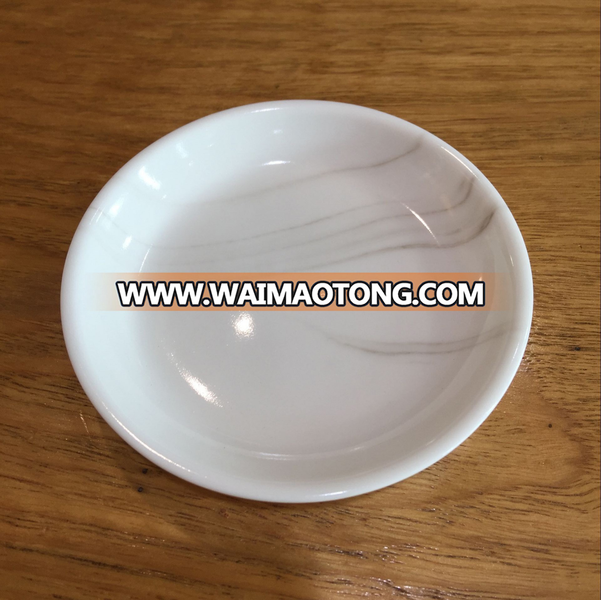 Unique Marble Dish Design Porcelain Ceramic Ring Holder Dish  for Wedding