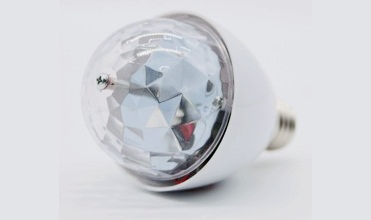 Hot selling 3w RGB Led Crystal Disco Bulb For Disco Party Club party