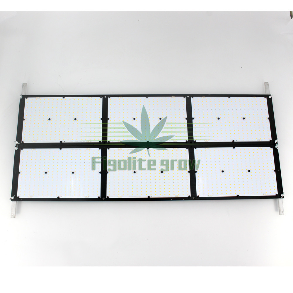 Figolite 600w indoor led grow light Samsung LM301H quantum led samsung board v3 full spectrum mix 660nm uv ir