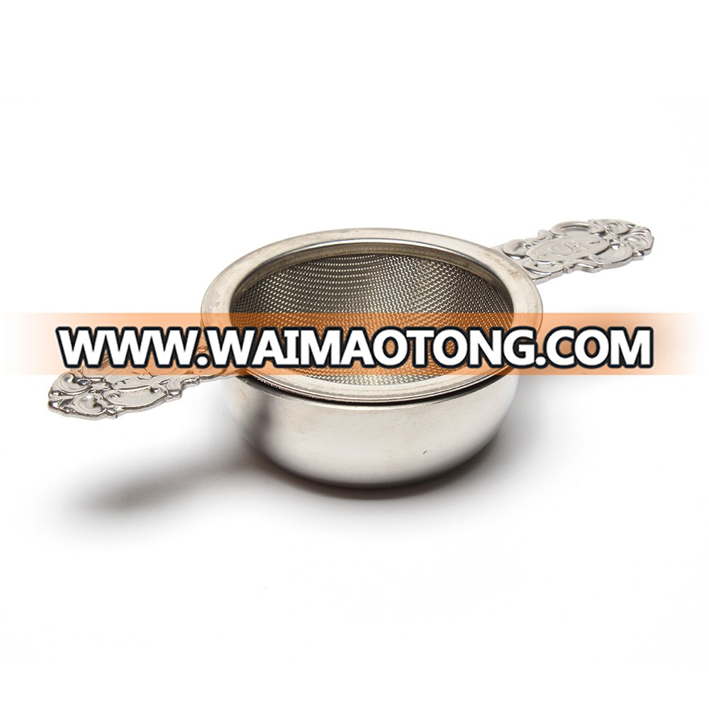 Stainless Steel Wire Mesh Tea Infuser with Handles