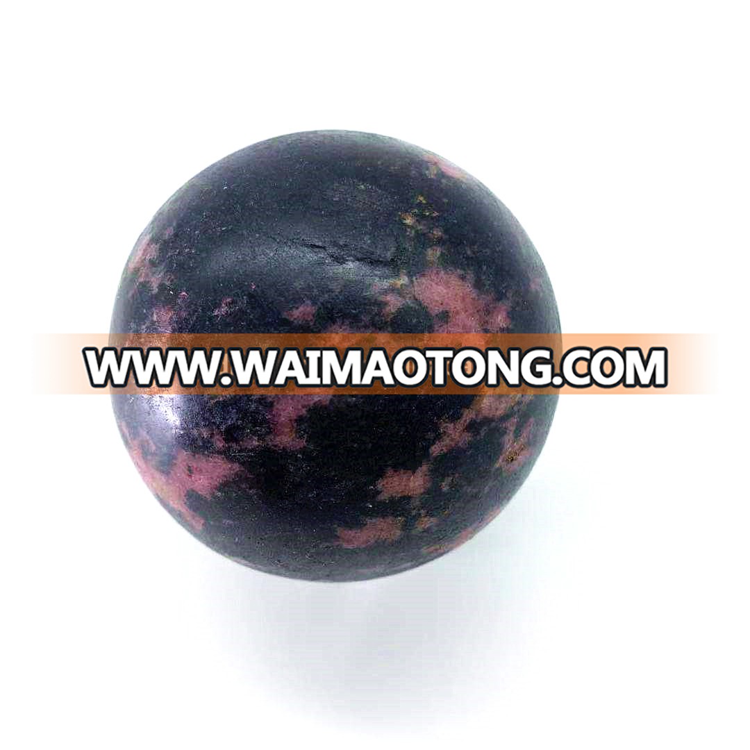 Natural peach blossom jasper sphere crystal quartz balls natural crystal quartz ball sphere for sale