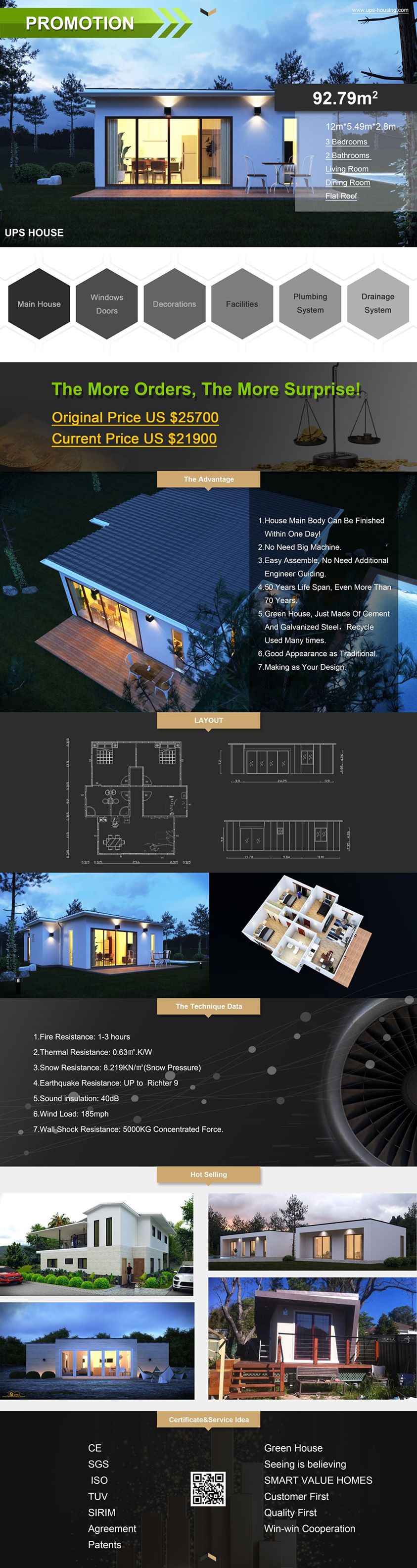 2020 Hot popular self assemble home prefabricated mobile modular houses for sale