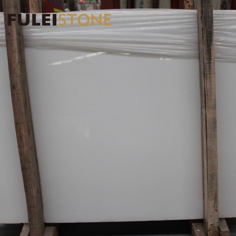 Pure White onyx Tiles polished  for wall and floor